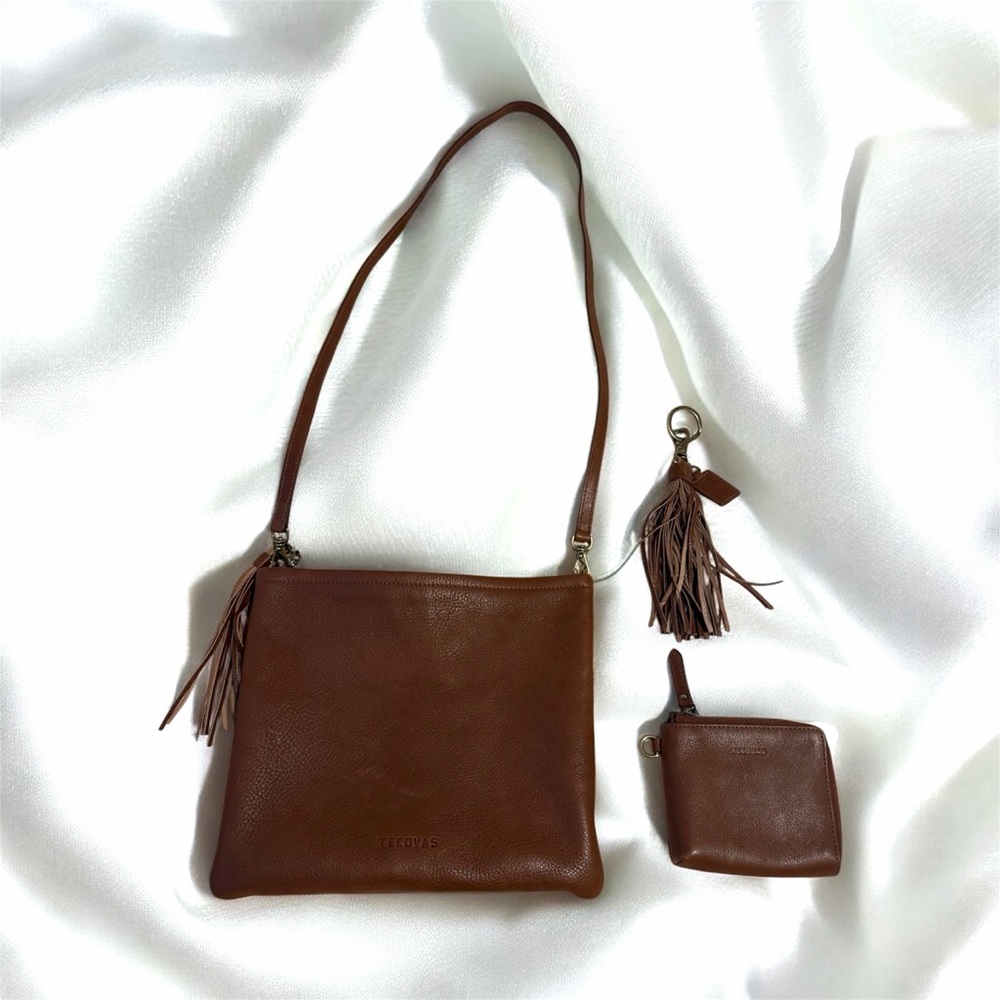 Tecovas leather crossbody bag